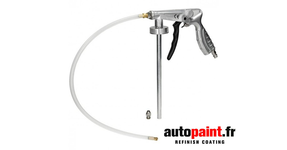 Carton De 12 Bombes Antigravillons Blanc U200 + Pistolet Inclus - Protection Carrosserie Auto